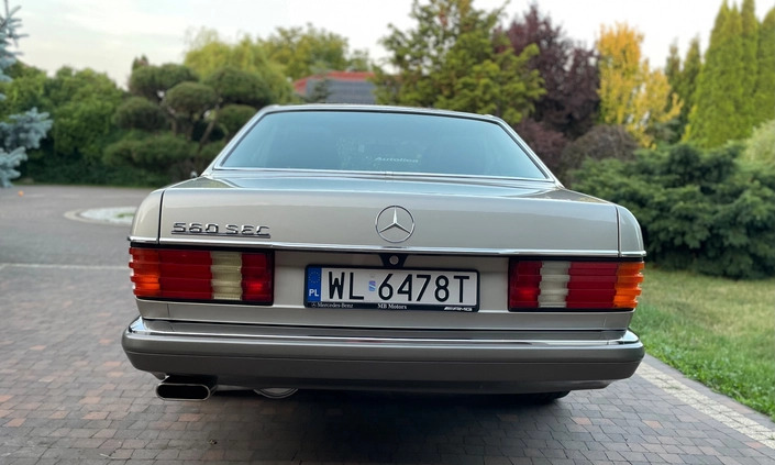 Mercedes-Benz Klasa S cena 129000 przebieg: 189500, rok produkcji 1990 z Lesko małe 379